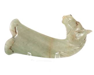 Lot 54 Indian Mughal Jade Dagger Handle