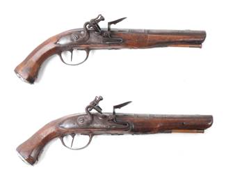 Lot 116 Brace of Italian Flintlock Pistols, Circa 1750s