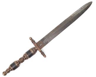 Lot 42 French Pierced Dagger, circa late1800s