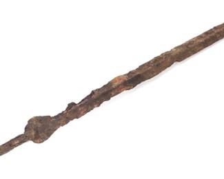 Lot 89 Large Luristan Iron Sword