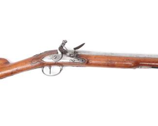 Lot 101 Well Preserved Blunderbuss Flintlock Rifle, 18th Century