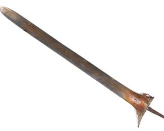 Lot 76 Moro Kris Sword Blade, 19th c.