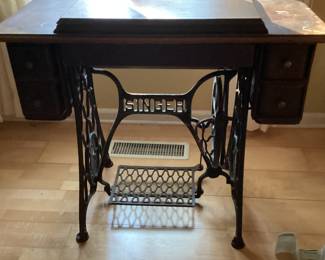 Singer treadle sewing machine