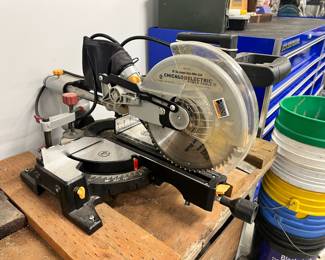 Chicago Electric 10 In. Sliding Compound Miter Saw - Item 98199