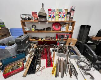 Metal Files, Hammers, Sockets