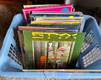 Assortment of Vinyl Records