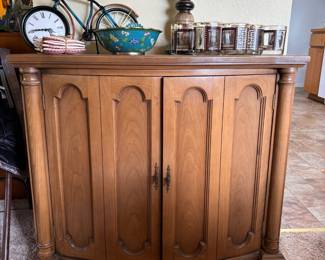 Mid Century Console Cabinet
