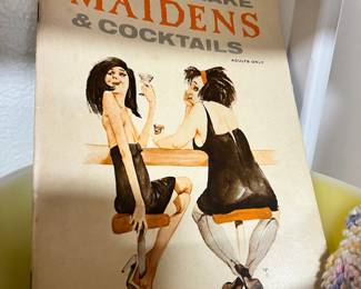 1965 Easy To Make Maidens & Cocktails -Swingers Bar Guide Adults