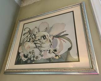 1980’s Hidden Cat Print by Julie Shearer 
