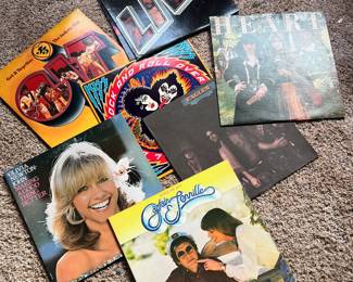 Assortment of Vinyl Records