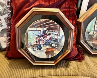 W. S. George "Summer Perfume" Collector Plate