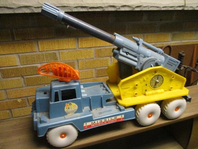 1960's Marx Big Shot Missile Mobile Unit