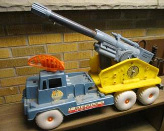 1960's Marx Big Shot Missile Mobile Unit