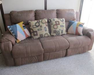 Double Recliner Sofa