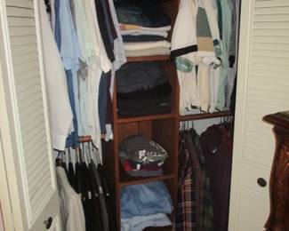 Assortment of Men's Clothes