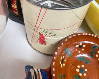 Vintage flour sifter