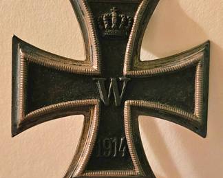 Original 1914 German WWI First Class Iron Cross.