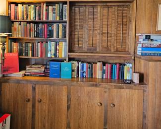 Books, numerous subjects.
