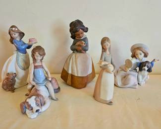 Lladro figurines.