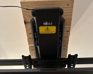 B186 - $125. Wali Motorized TV Ceiling Mount with remote & monitor! Remote allows you to fold the TV flat with the ceiling and bring it down 90* to view. 