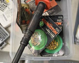B65 - $30. Remington Powder Actuated Tool with loads and fasteners