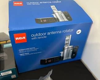 B146 - $70. RCA Outdoor Antenna Rotator with remote. New in Box. 