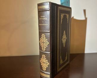 B213 - $50 Each. LEATHER BOUND FRANKLIN PRESS.  David Copperfield by Charles Dickens. (Basket 4)