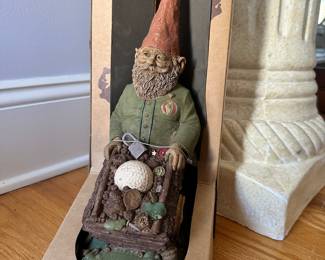 B16 - $45.  Large Tom Clark "Barrow" Gnome New in Box.  Measures 13" Tall. 