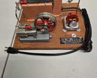 B91 - $350. Jensen Electrically Heated Steam Engine style 20G