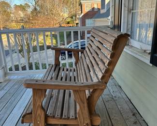 B36 - $150. Gliding Bench. Comfy and sturdy, good condition.  