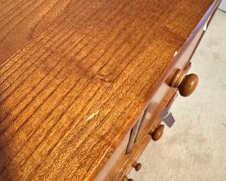 B26 - $125.  15 Drawer Cabinet - fits CDs perfectly.  Measures 34" wide  x 12.25" deep  x 40" tall.  Minor imperfections noted in picture.