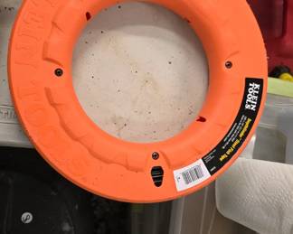 B69 - $35. Klein 240' Depthfinder Steel Fish Tape