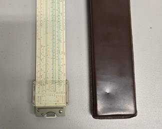 B83 - $80. Faber Castell Novo-Biplex Slide Rule
