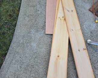 B117 - $10 each. 1x10x6 pine, 3 available