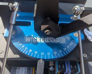 B50 - $700.  Wicked Edge 3 Pro Sharpener.  The Generation 3 Pro was designed for high-volume users and knife enthusiasts.  
