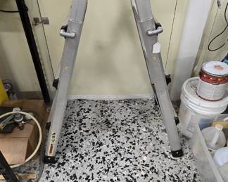 B62 - $95. Gorilla Ladder 4in1 Aluminum Ladder