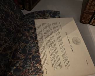 B220 - $10 Each. Signed First Edition. THE FRANKLIN LIBRARY - LEATHER BOUND. Fanatic Heart. The Finishing School. The Kingdom of the Wicked. God Knows. Stephen Spender Journals 1939 - 1983. The Story of Henri Tod. Tough Guys Don't Dance. Nine Women.  (Shelf 2) 