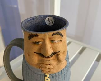 B176 - $20 Pottery Face Mug