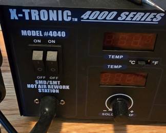 B126 - $75. X-Tronic 4000 Series Model 4040  Soldering Station