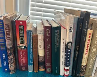 LOTS OF CIVIL WAR, WWII, ETC BOOKS