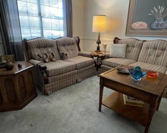 Clayton Marcus love seat & sofa 