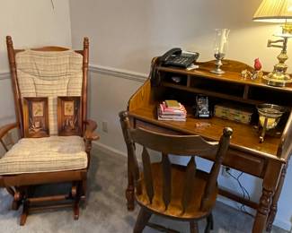Rocker & desk
