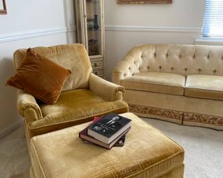Chair & ottoman