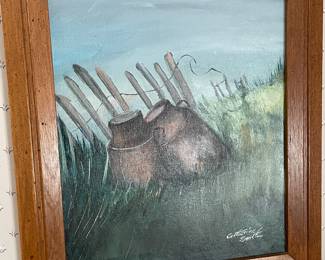 Oil on canvas by Catherine Smith