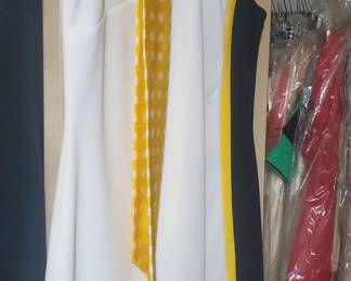 VINTAGE 2 PIECE ABSTRACT 