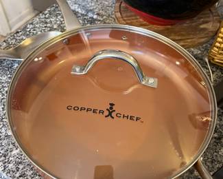 Large Copper Chef skillet