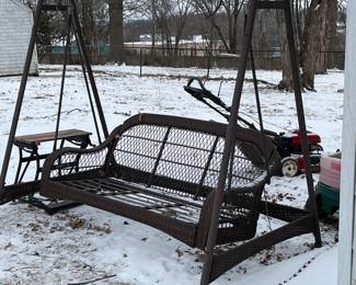 This is an awesome swing! It’s big enough for 3-4 people!