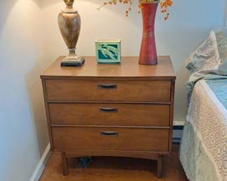 Three-drawer chest, mid century