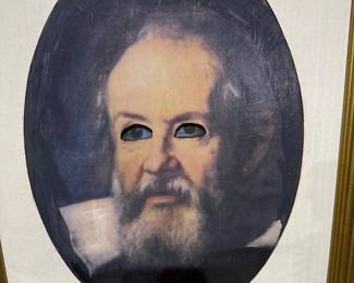 Portraits with eyes that follow you around the room