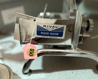 Vintage Rival Food Slicer